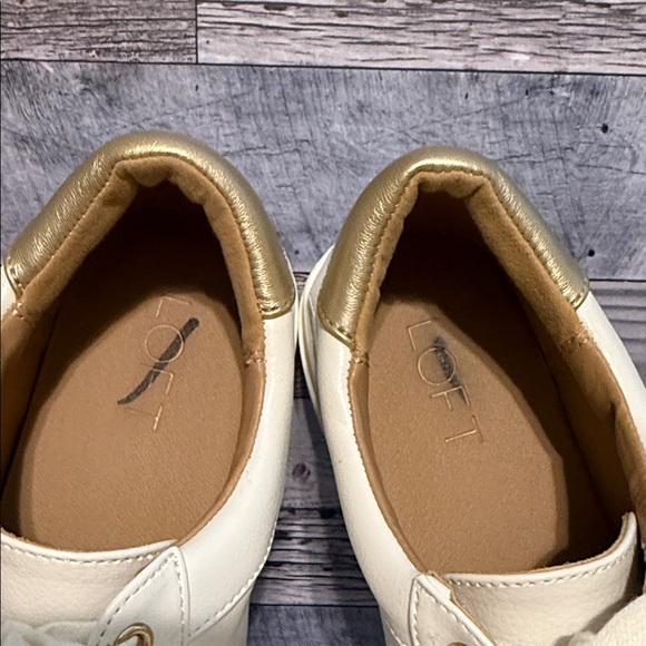 NWOB! Loft Classic White Women's Sneakers - Picture 4 of 8
